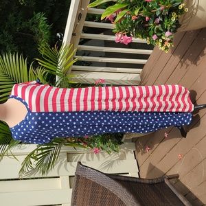 Reb & J Stars and Stripes Dress EUC